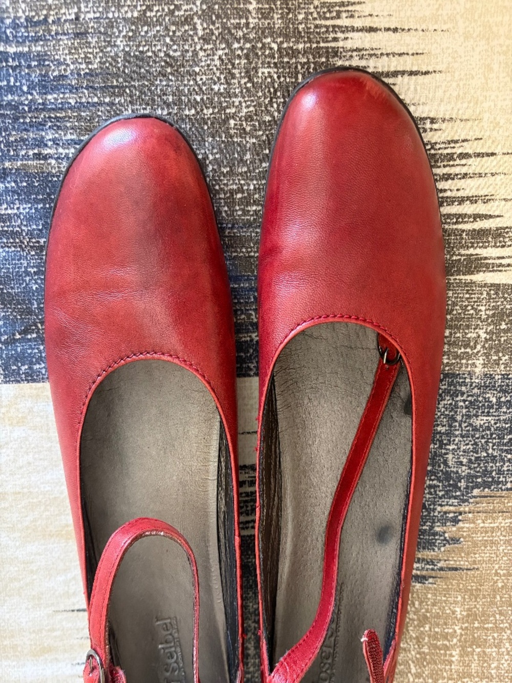 Joseph Siebel Flats with Cute Ankle Strap
